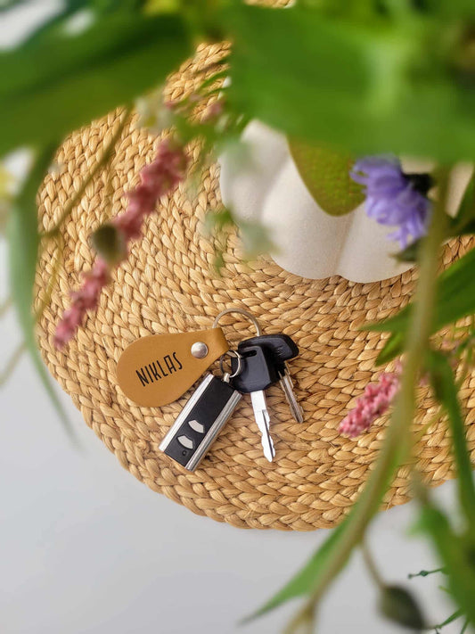Custom Leather Keychain